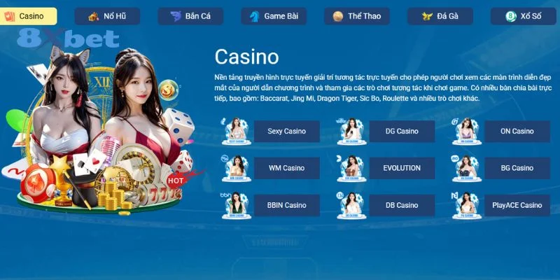 Nhà cái uy tín 8xbet - Sự lựa chọn hoàn hảo cho các tay cược